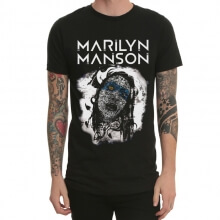 Marilyn Manson Gothic Phong cách T-shirt Cool