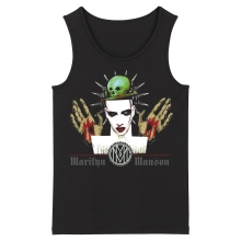 Marilyn Manson Tankı Üstleri Metal Kaya Kolsuz Gömlek