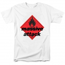 Massive Attack Band Blue Lines Tees Camiseta