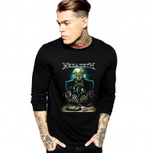 Megadeth Long Sleeve T-Shirt Rock Music Team Tee