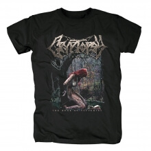 Metal Grafik Tees Cryptopsy Band Acı T-Shirt Kitabı