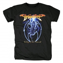 Metal Grafik Tee Dragonforce Bant Tişörtü