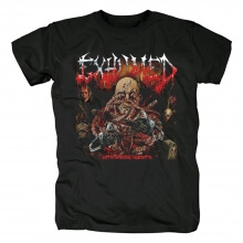 T gráficos do metal exumados camiseta