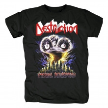 Metal grafiske tees Personligt destruktionsbånd Eternal Devastation T-Shirt