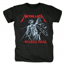 Camiseta de tejido mixto Metallica And Justice Forall Tee Shirts Us