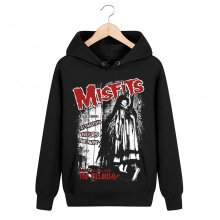 Misfits Hooded Sweatshirtsハードロックパンクフーディー