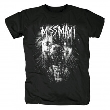 Bayan Mayıs Melodik Metalcore T-Shirt Bize Metal Tişörtleri Olabilir