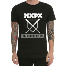 Mxpx Band Rock T-Shirt Black Heavy Metal Tee