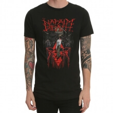 Napalm Metal Rock Baskı T-Shirt