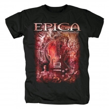 Hollandsk Epica Band T-shirt Hard Rock Metal skjorter