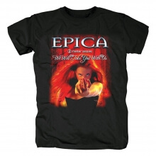 T-shirt Epica Pays-Bas T-shirt Graphique Metal Punk Rock Band