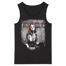 Hollanda Metal Kolsuz Grafik Tees Kalite Epica Tank Tops