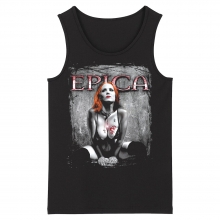 Netherlands Metal Sleeveless Graphic Tees Quality Epica Tank Tops