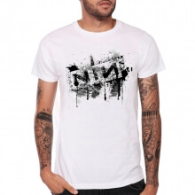 Nine Inch Nails Metal Rock Print T-Shirt