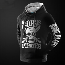 Ét stykke rødt hår pirater hoodie