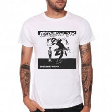 Operation Ivy Band Rock T Shirt White