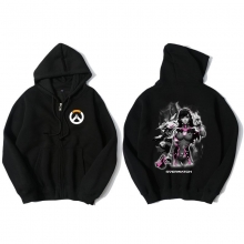 Overwatch D.VA Sweatshirt mannen zwarte Hoodies