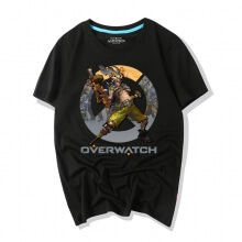  Jogo de Overwatch Camisetas Camisas de Junkrat