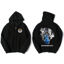 Overwatch Hero Symmetra Hoodie For Young Black Sweat Shirt