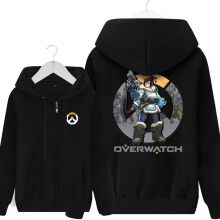 Overwatch Mei camisola homens camisola preta