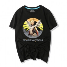  Overwatch Mercy HeroのTシャツ