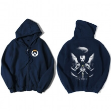 Overwatch Mercy Sweatshirt Men Black Sweater