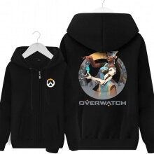 Overwatch OW Symmetra Hoody cho người đàn ông đen Hoodie