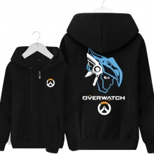 Overwatch Pharah maglione Mens hoodies nero