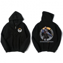 Overwatch Soldier 76 sweatshirt mænd sort sweater