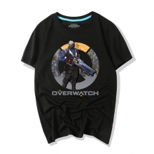  Overwatch Video Game Soldier 76 Tee Shirts 