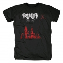 Paganizer Band Carnage Junkie TシャツスウェーデンハードロックメタルTシャツ