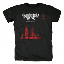 Paganizer Band Carnage Junkie T-Shirt Sweden Hard Rock Metal Tshirts