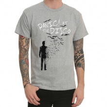 Panic At The Disco Metallic Rock Print T-Shirt