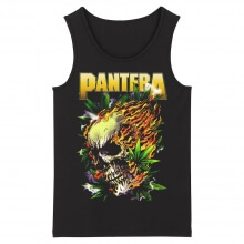 Pantera Tank Üstleri Metal Kaya Kolsuz Tişört