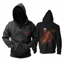 Kişiselleştirilmiş Cannibal Corpse Hoodie Metal Punk Rock Tişörtü