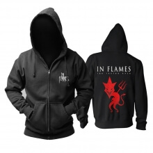 Personalised In Flames The Jester Race Hoodie Sweden Metal Music Sweatshirts