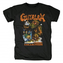 Coleção tresandando personalizada da faixa de Gutalax T-shirt do metal da república checa