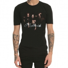 T-shirt da uomo Nightwish personalizzata in T-shirt heavy metal