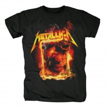 Personalised Metallica Jump In The Fire Tee Shirts Us Metal Rock T-Shirt