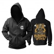 Kişiselleştirilmiş Belediye Atık Kapüşonlu Tişörtü Metal Kaya Hoodie