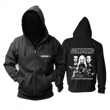 Kişiselleştirilmiş Akrepler Hoody Germany Metal Rock Grubu Hoodie