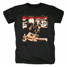 Personaliseret os Bon Jovi T-shirt Rock Grafiske T-shirts