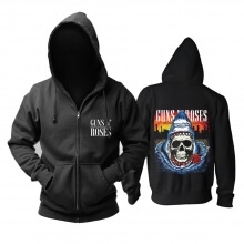 Personalised Us Guns N' Roses Hoodie Punk Rock Band Sweat Shirt