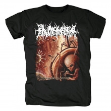 Camisas da faixa de metal do t-shirt de Placenta Powerfist