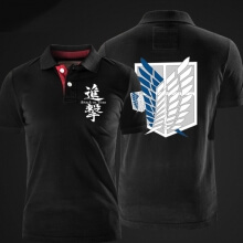 Quality Attack on Titan Polo T-shirt voor heren