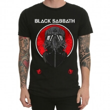 Tshirt de Rock Black Sabbath de qualidade para homens