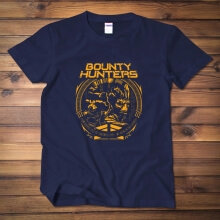 Quality Bounty Hunters Tee Guardians Of The Galaxy Movie Dark Blue t-shirt