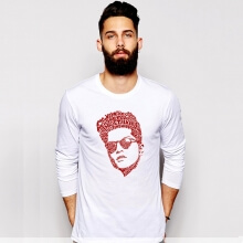 Kvalitet Bruno Mars Langærmet T-Shirt