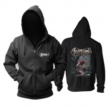 Cryptopsie de qualité le livre de la souffrance Hoodie Metal Music Band Sweats