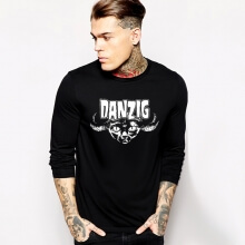 Quality Danzig Long Sleeve T-Shirt Metal 